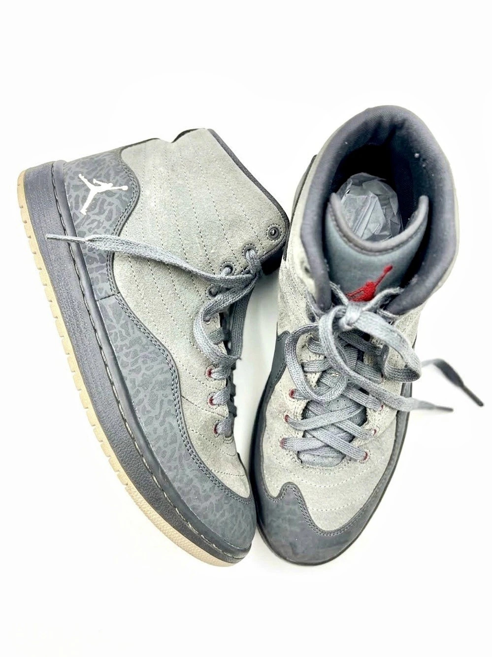 Jordan Air Jordan KO 23
Smoke Grey Men's High Top
Leather Sneakers 9
AR4493-005